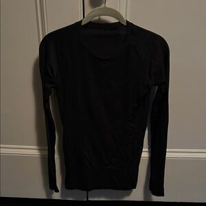 lululemon athletica Jet Black Swiftly Tech Long Sleeve Top